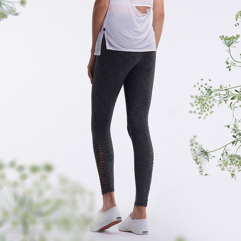[MACACA] comfortable return to twist pants - AQE7092 - Women's Sportswear Bottoms - Nylon Gray