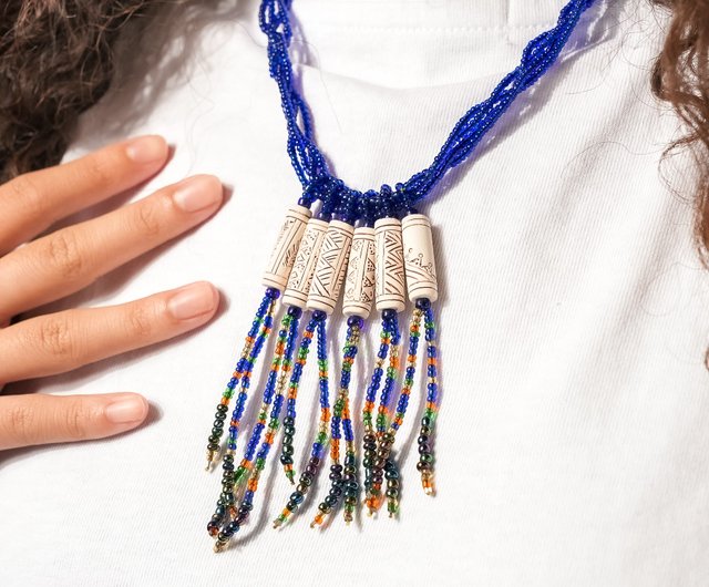 オリジナルアートステーション】七脚川粘土ショートチェーン｜台湾原住