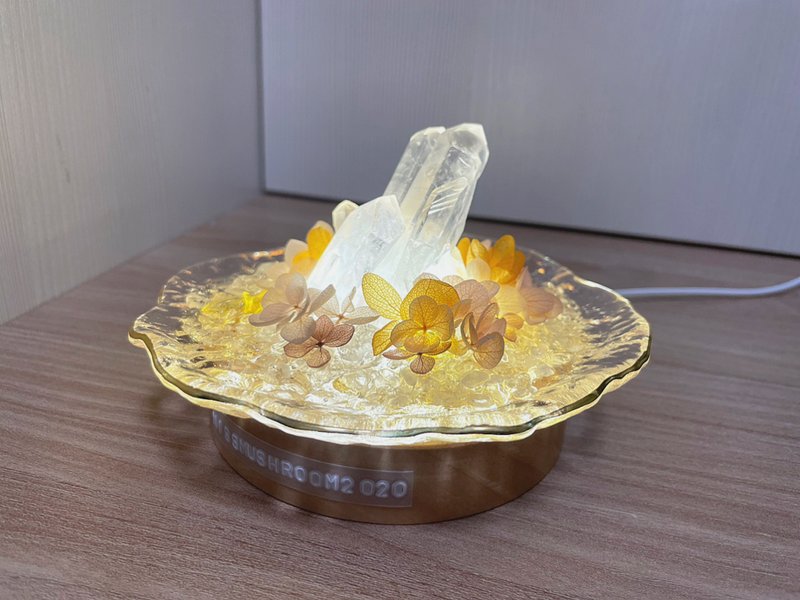 現貨 | 華麗金邊小明燈 | 水晶 | 居家燈飾 - 擺飾/家飾品 - 水晶 黃色