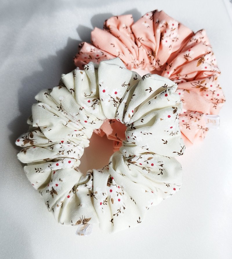 Floral scrunchie - Headbands - Cotton & Hemp 