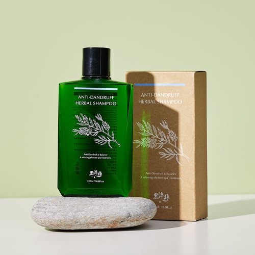黑淬絲 黑淬絲 蜂膠草本淨化洗髮精 320ml 清新亞麻 淨化飛屑