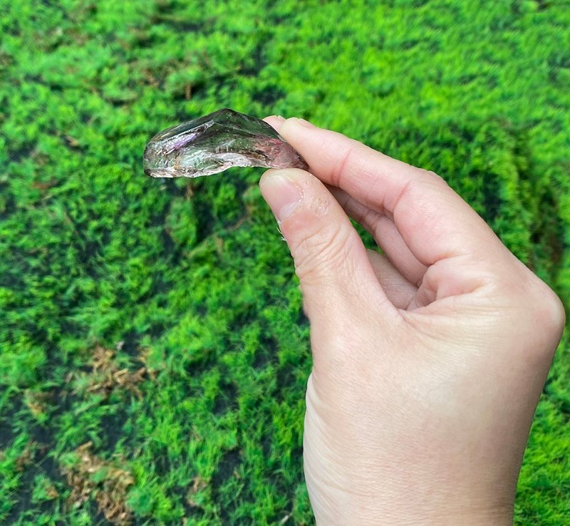 天然能量冰透體超七原石 療癒 招財 智慧 療癒 財運 辦公室開運 - 擺飾/家飾品 - 水晶 多色