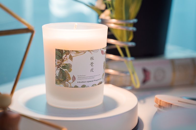 Plant sleep style-scented candle-Meena Sunshine Goddess - เทียน/เชิงเทียน - แก้ว 