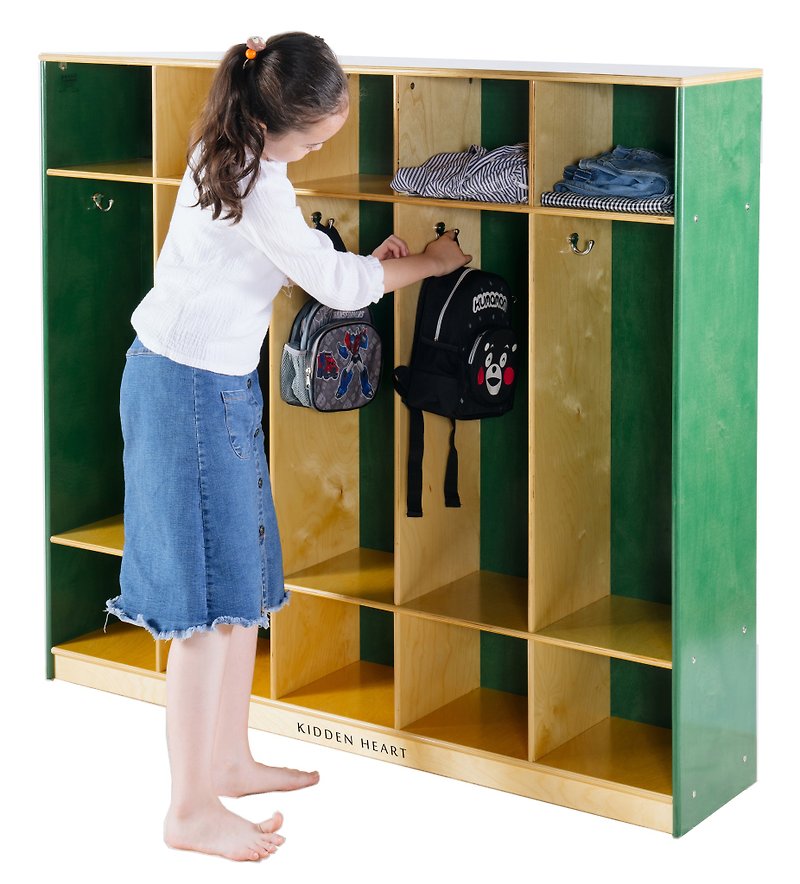 兒童衣物收納儲櫃(森林綠) - 兒童家具/傢俬 - 木頭 金色