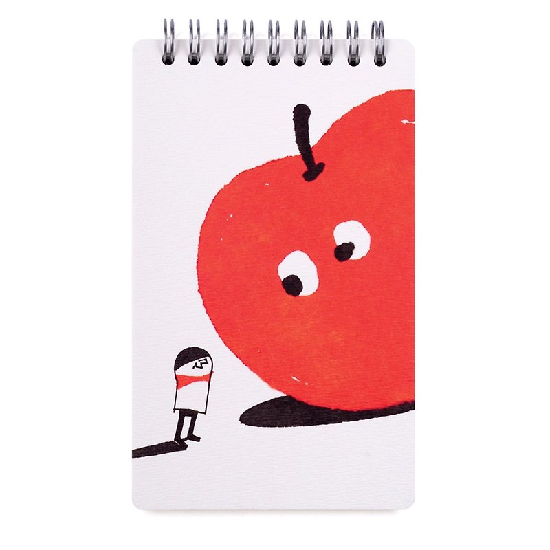 Illustration laptop / come! I'm not afraid - Notebooks & Journals - Paper White