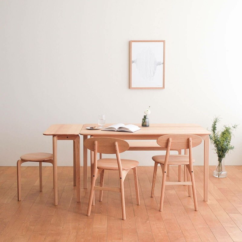 LISCIO | Dining Table 35×70cm (ダイニングテーブル) - 餐桌/書桌 - 木頭 