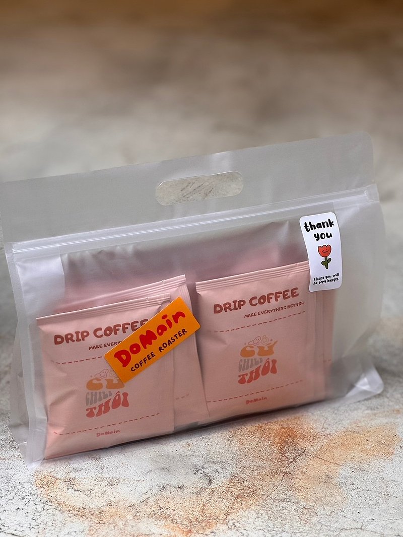 Drip Bag Coffee Medium Roast - กาแฟ - อาหารสด สีนำ้ตาล