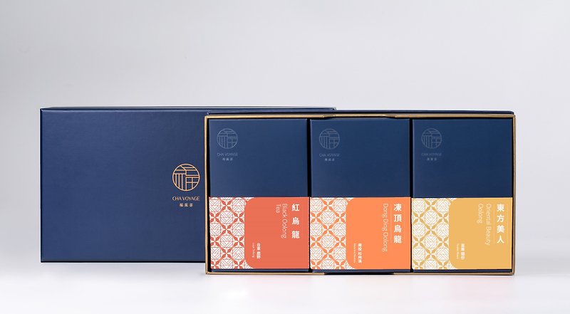 【Cha Voyage】Classic Oolong Gift Set (Tea Bags Pack of 3) - Tea - Fresh Ingredients 