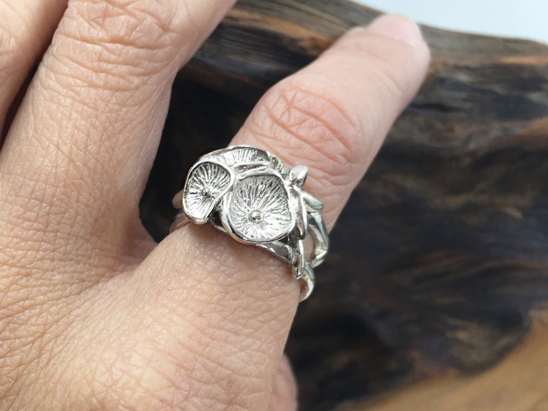 【Half Muguang】Flowers on the journey - General Rings - Sterling Silver Silver