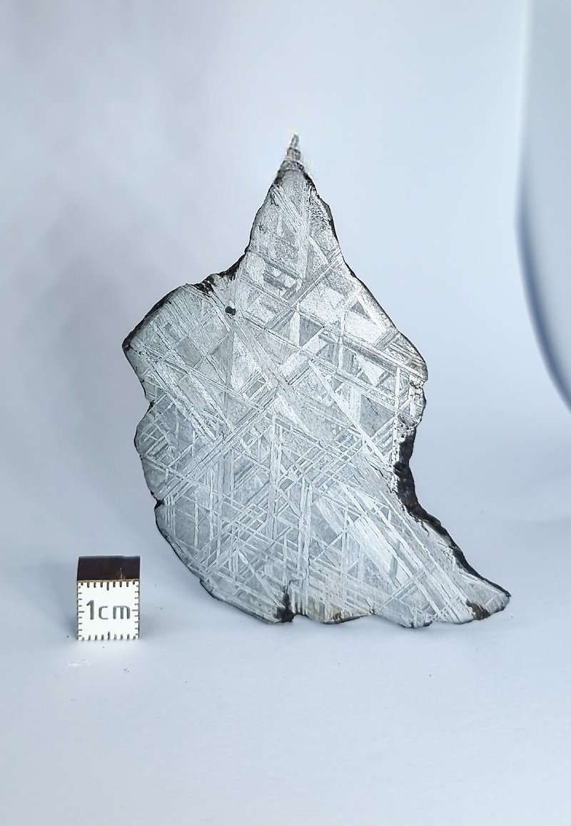 Muonionalusta meteorite, Sweden. Slice 77,10 grams - อื่นๆ - โลหะ 
