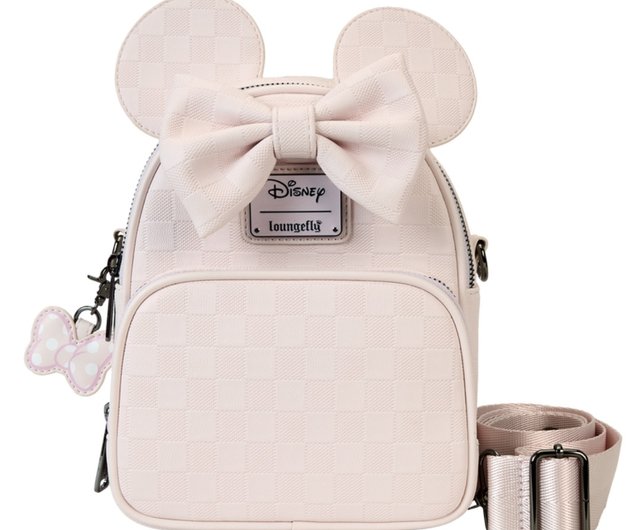 ラウンジフライ ディズニー ミニー クラシックピンク2目的バッグ