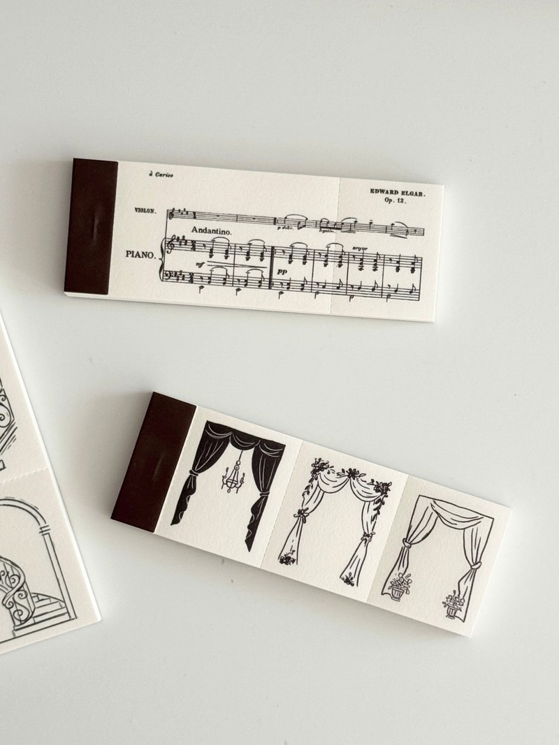 Back Stage / notepad - 便條紙/便利貼 - 紙 