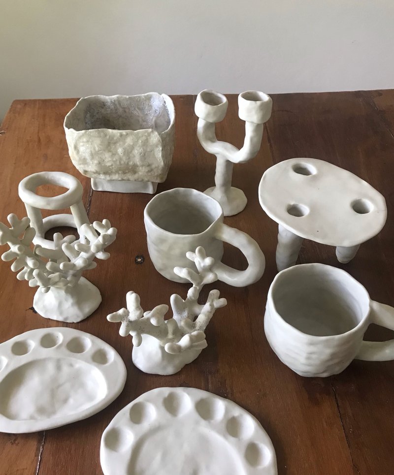 Lucky box - random ceramics items - Other - Pottery White