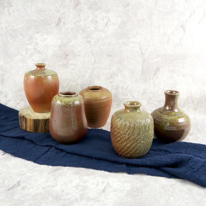 Tianxing Kiln/wood-fired sketches - special offer for no choice of vase - ตกแต่งต้นไม้ - กระดาษ สีนำ้ตาล