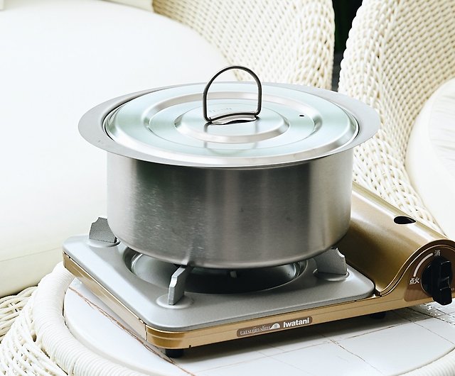 A must-have for autumn and winter│Pure titanium large soup pot/cooking hot  pot/yuanbao pot 4500ml (including titanium lid) - Shop TiANN x TiKOBO  Titanium Tableware Pots & Pans - Pinkoi