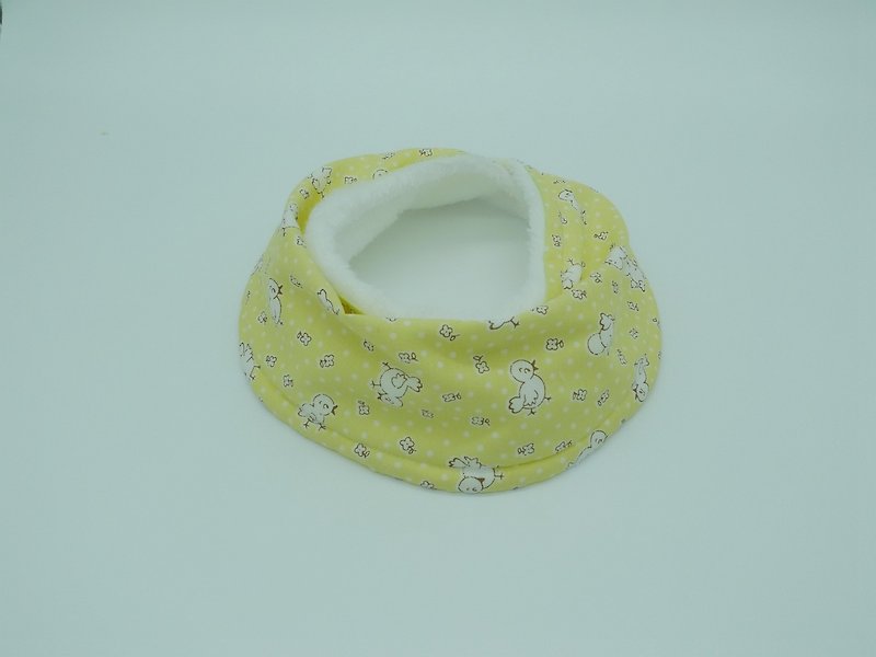 Duckling warm baby bib scarf - Bibs - Cotton & Hemp Yellow