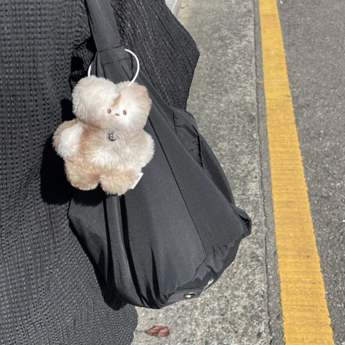 weeklypicnic Mini wepi bear - Toast(10cm) / handmade mini doll present key ring charm