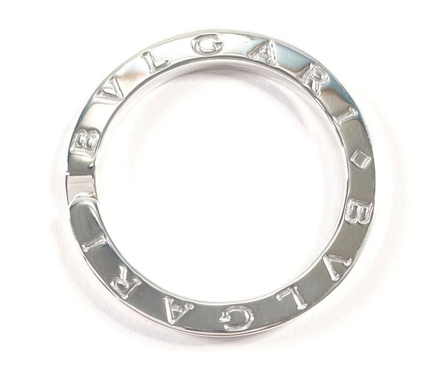 日本直送 中古美品】ブルガリ BVLGARI キーリング キーホルダー