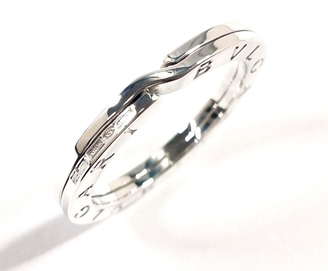 日本直送 中古美品】ブルガリ BVLGARI キーリング キーホルダー