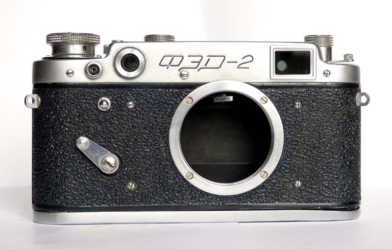 FED 2 type III C grey body USSR rangefinder film camera 35 mm M39 mount - 相機/拍立得/底片相機 - 其他金屬 銀色