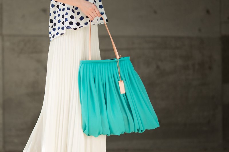 Vingt six skirt bag-Songshi South Court - กระเป๋าแมสเซนเจอร์ - เส้นใยสังเคราะห์ สีเขียว