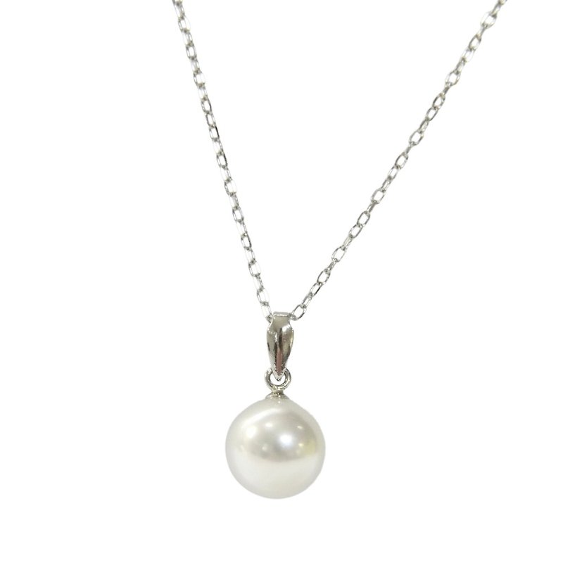 Akoya Pearl Necklace 7.0-7.5/7.5-8.0/8.0-8.5/8.5-9.0 Platinum850/K18YG Iki Pearl - Necklaces - Pearl White