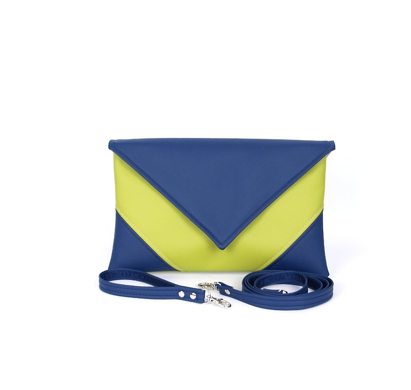 Clutch Bag Envelope, Crossbody Clutch Purse, Cross Body Bag, Small Handbag - 手拿包 - 人造皮革 綠色