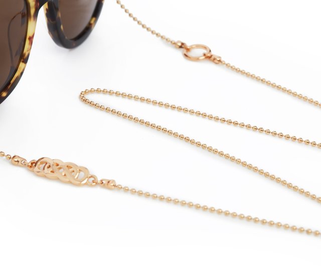 【SUNNY CORDS】ISABELLA (GOLD/SILVER)メガネチェーン★ Isabella Gold & Silver Sunglasses Chain - Sunglasses Chain