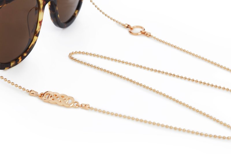 Isabella Gold & Silver Sunglasses Chain - Sunglasses Chain - 其他 - 不鏽鋼 