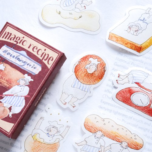 Sticker Flakes - Passers-by - Matchbox  Kawaii Planner Stickers Die Cut -  Shop dodolulu Stickers - Pinkoi