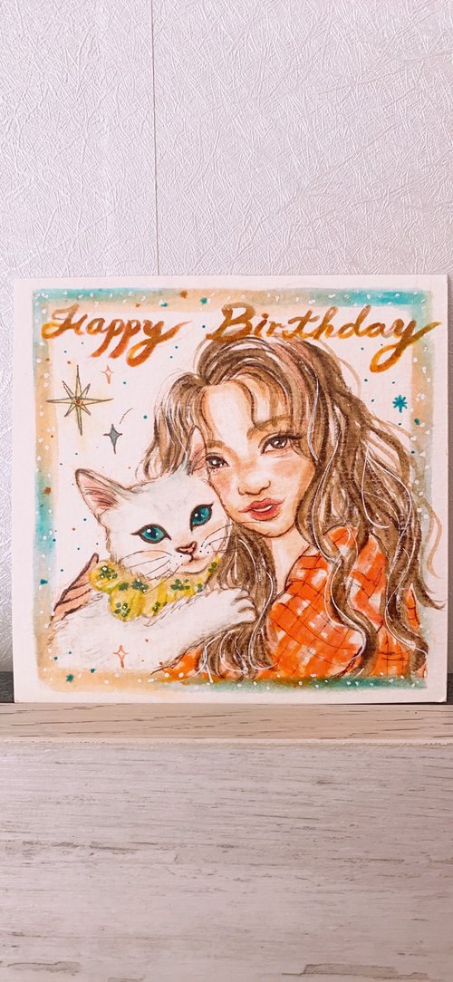 Hanabi -Joyjoy 香港速畫及插畫師 客製似顏繪/人像/插畫/手繪/結婚禮物/protrait /手繪心意卡/寵物
