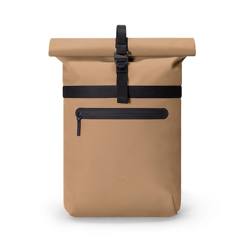 Niklas Lotus Series Backpack (Almond) - กระเป๋าเป้สะพายหลัง - วัสดุอีโค สีกากี