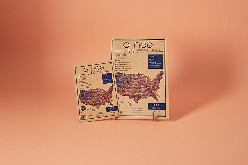 OUNCE Magazine No. 06 | New York, USA - หนังสือซีน - กระดาษ 
