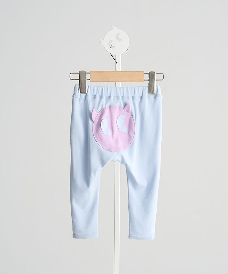 Elf onesies pants - กางเกง - ผ้าฝ้าย/ผ้าลินิน สีน้ำเงิน