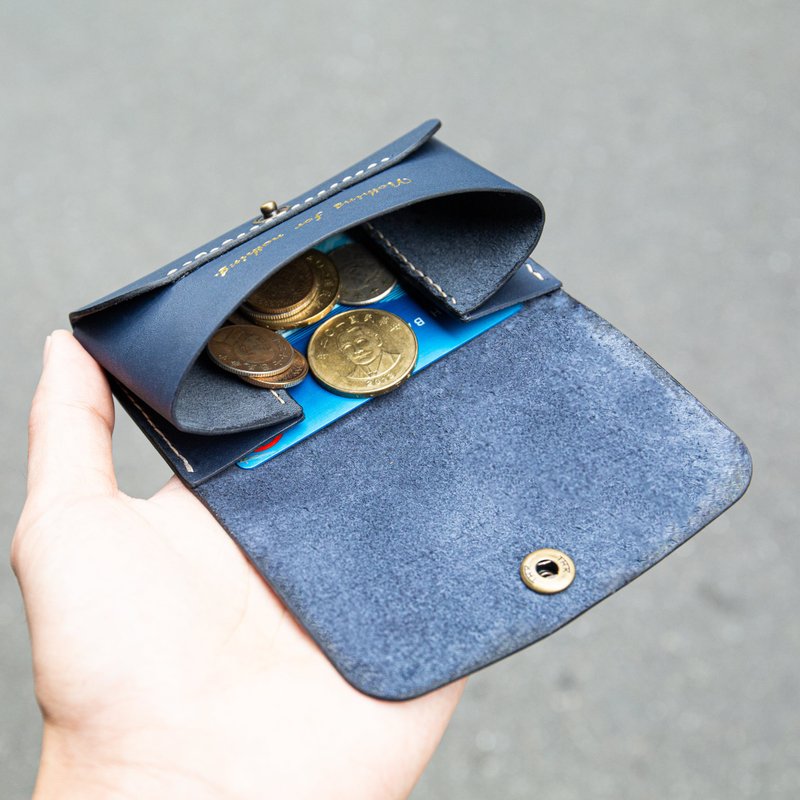 【Customized Gift】【Coin Card Holder/Business Card Holder/Easy Card/Headphone】Mister Handmade Materials - Leather Goods - Genuine Leather Multicolor