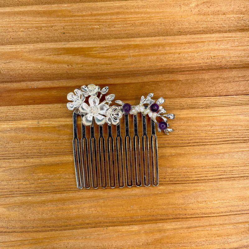 以斯帖系列-雅典娜 法國梳 - 髮夾/髮圈 - 貴金屬 