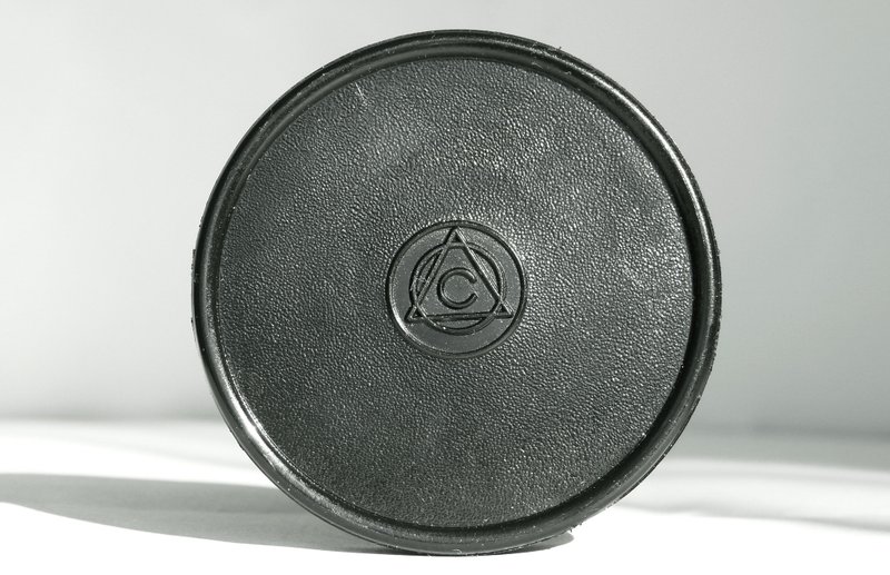 Original front protective cap 51mm Industar-61L/Z Jupiter-9 plastic LZOS USSR - 相機/拍立得/底片相機 - 塑膠 黑色