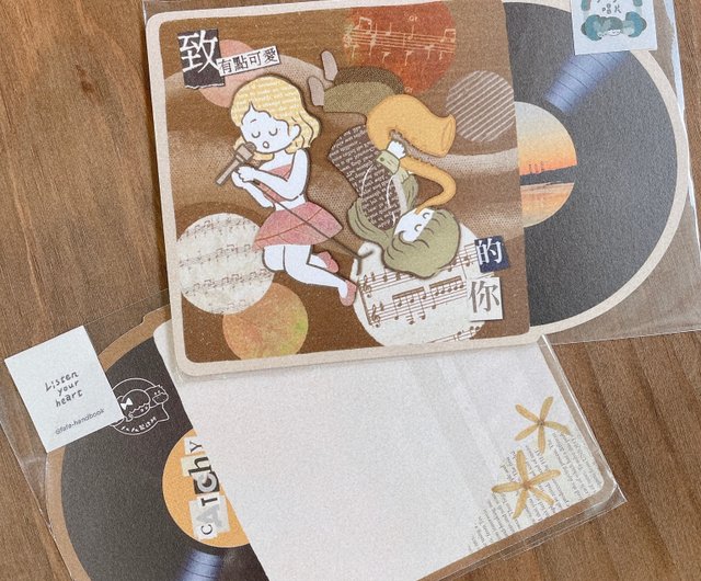 レコード/特殊形状ポストカード - ショップ fafahandbook はがき