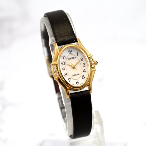 楽天市場】【ウォッチ】SEIKO セイコー エクセリーヌ 6Pダイヤ