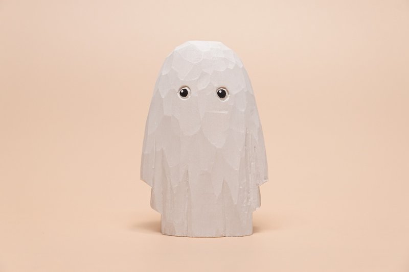 Boo - Stuffed Dolls & Figurines - Wood White