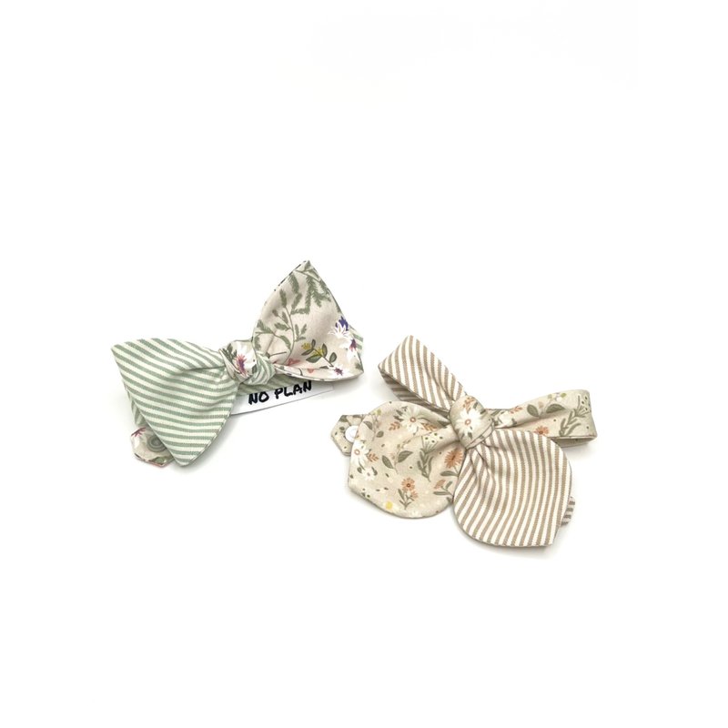 Desert Oasis_Pet bow tie - ปลอกคอ - ผ้าฝ้าย/ผ้าลินิน หลากหลายสี