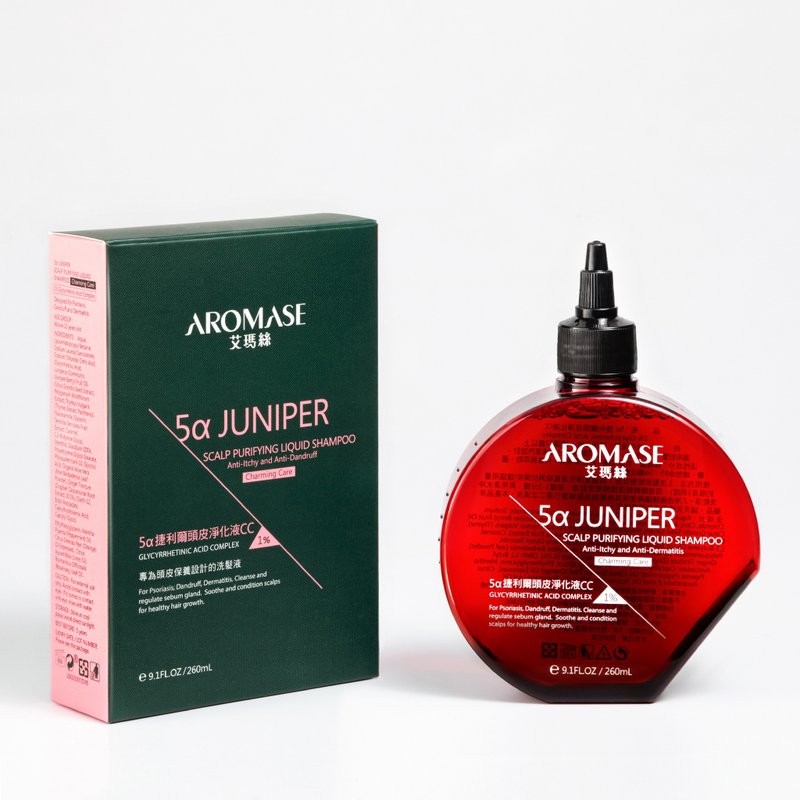 1%捷利爾頭皮淨化液CC 260mL - 洗髮精/餅/皂 - 其他材質 紅色