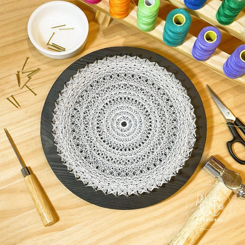 Stringart 藝術作品 - 擺飾/家飾品 - 其他材質 多色
