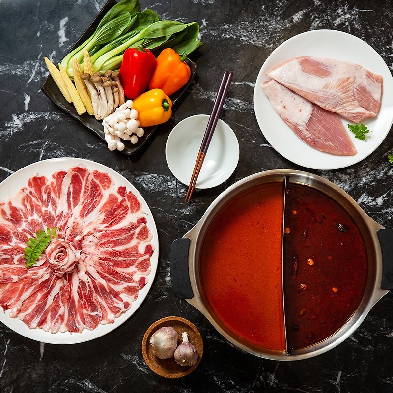 Nanyang Kerui pot-can't eat cattle? Then eat pig hot pot group - Other - Fresh Ingredients Orange