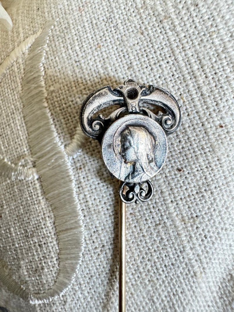 40614-Rare collection French antique pin - Other - Silver 