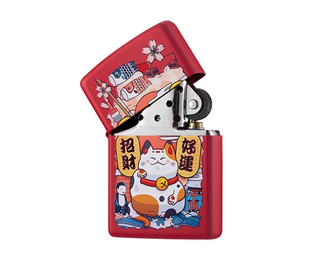 ZIPPO公式旗艦店】開運招き猫 防風ライター - ショップ Zippo