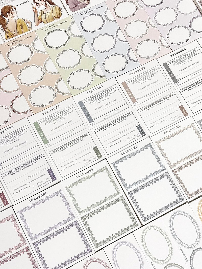 2025. no 05 - May New Products All Package - 便條紙/便利貼 - 紙 