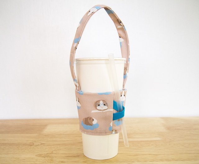 Guinea Pig drink bag / Reusable drink holder / 飲料提袋 - Shop