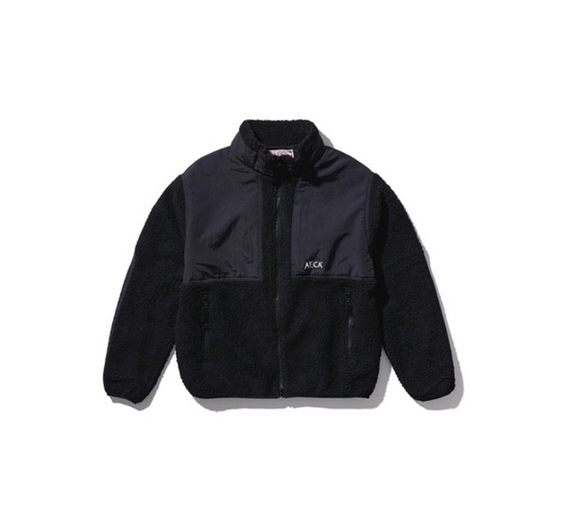 AECA Standard Sherpa Jacket仿羔羊立領外套 - 男夾克/外套 - 其他材質 粉紅色