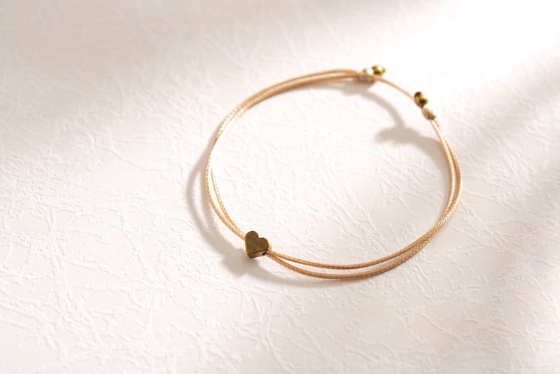 \| Charlene 瑩絲手繩 |/ - 牽引款/可換飾品。黃銅。手環。手繩 - 手鍊/手環 - 其他金屬 多色